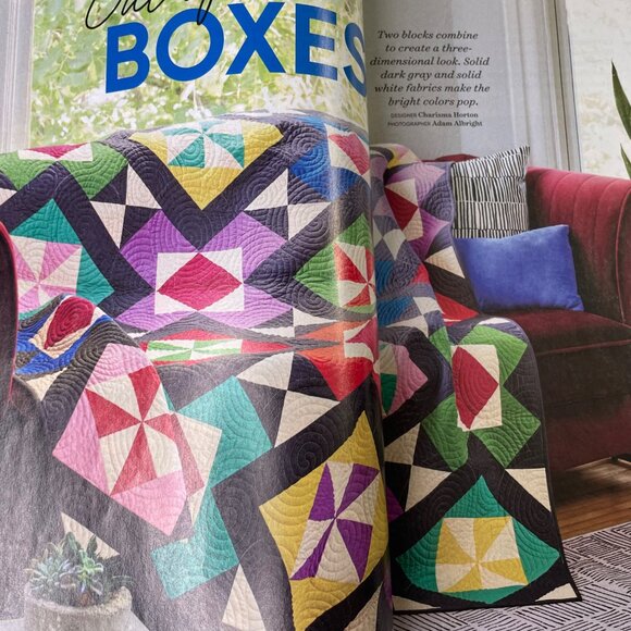 American Patchwork Quilting Crafting Magazine June 2022 Issue 176 Vol 30 No 3 u - Picture 9 of 12